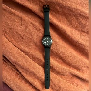 Swatch Lady Black Single Watch